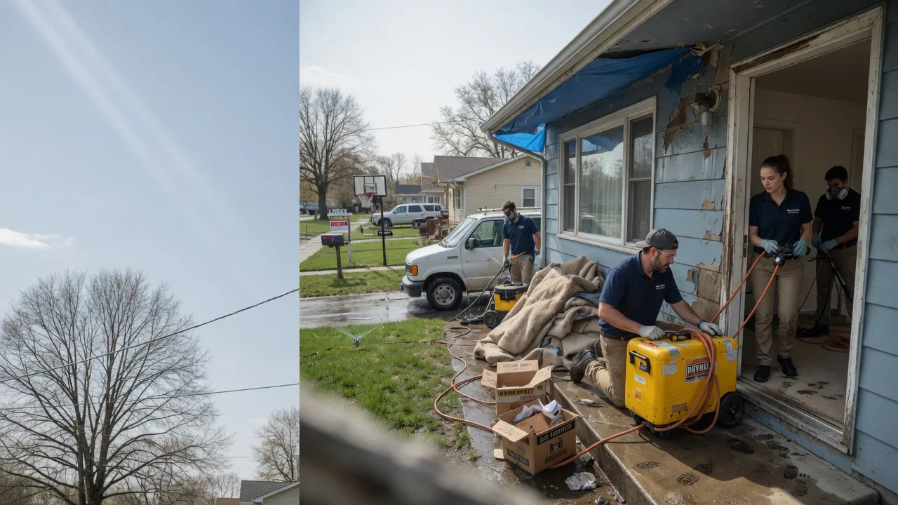 Basement Flood Cleanup in Cavour, SD near me